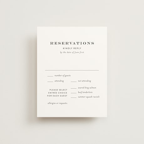 RSVP Cards