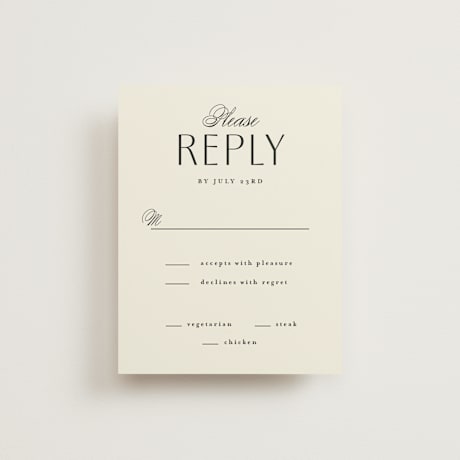 RSVP Cards