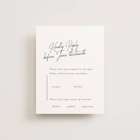 RSVP Cards