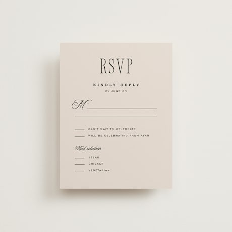 RSVP Cards