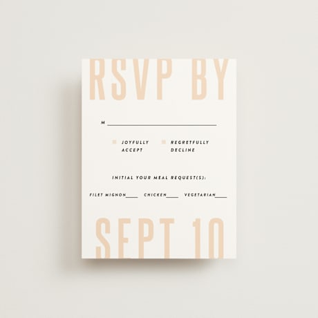 RSVP Cards