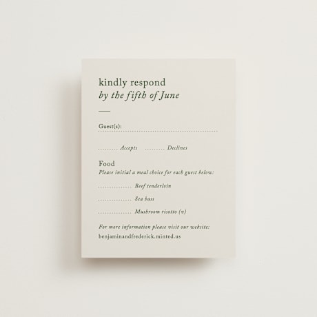 RSVP Cards