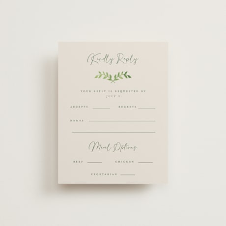 RSVP Cards