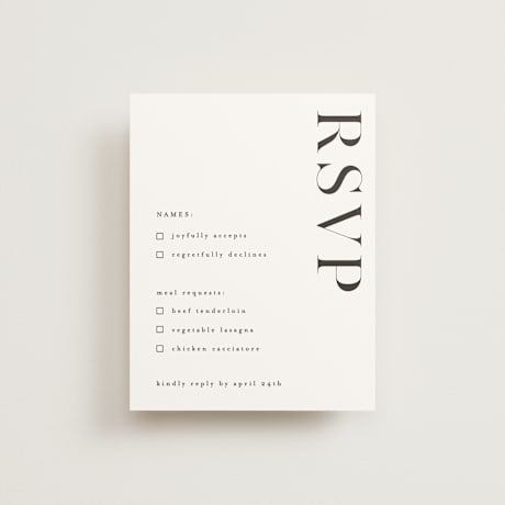 RSVP Cards