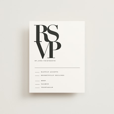 RSVP Cards