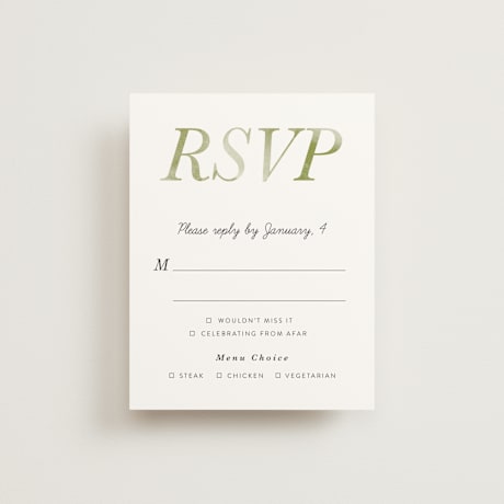 RSVP Cards