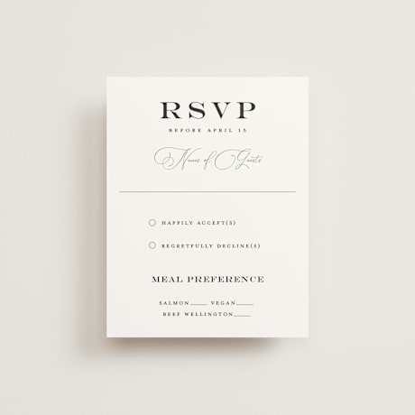 RSVP Cards