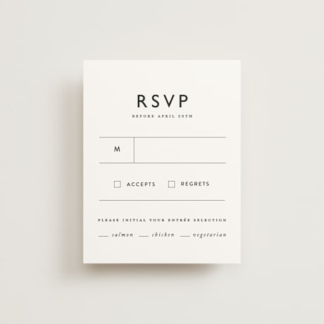 RSVP Cards
