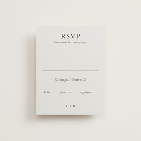 RSVP Cards