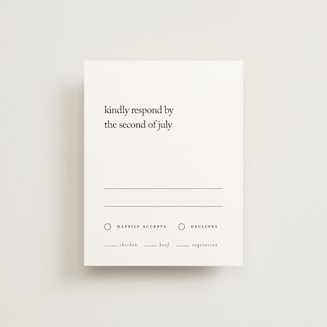 RSVP Cards
