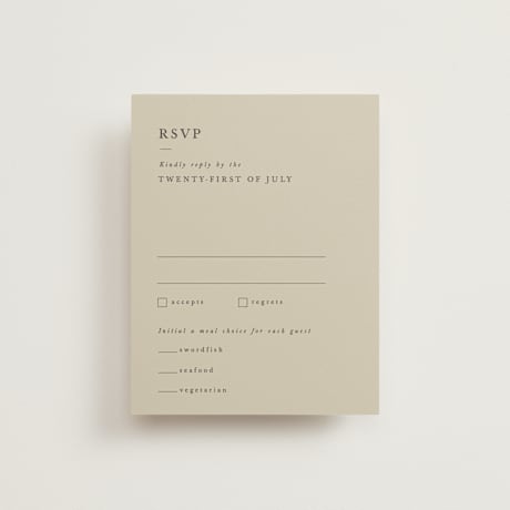 RSVP Cards