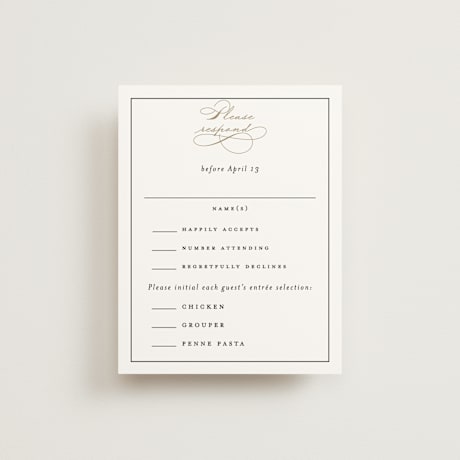 RSVP Cards