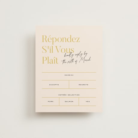 RSVP Cards
