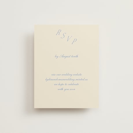 RSVP Online Enclosure Cards