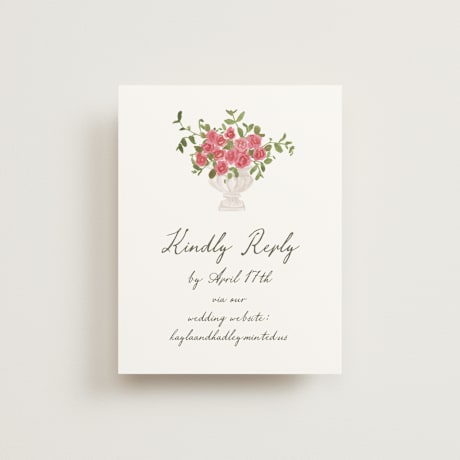 RSVP Online Enclosure Cards