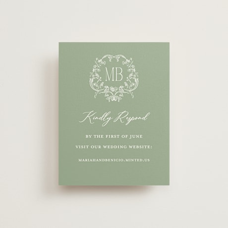 RSVP Online Enclosure Cards