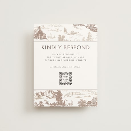 RSVP Online Enclosure Cards