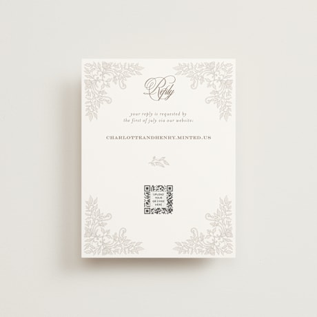 RSVP Online Enclosure Cards