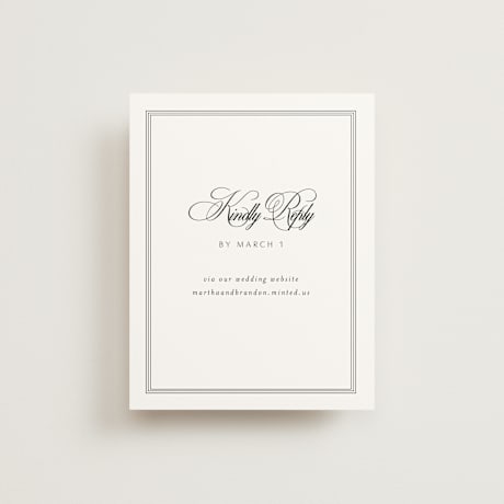 RSVP Online Enclosure Cards