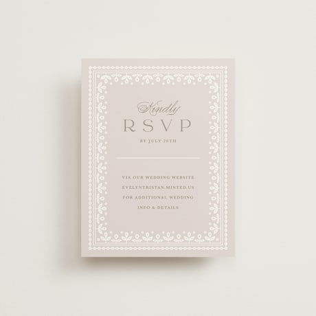 RSVP Online Enclosure Cards