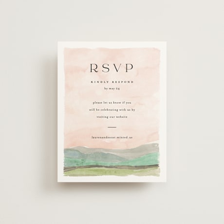 RSVP Online Enclosure Cards