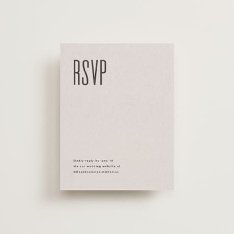 RSVP Online Enclosure Cards