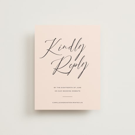 RSVP Online Enclosure Cards