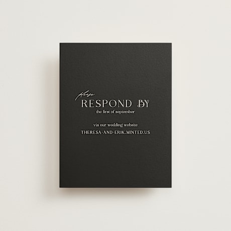 RSVP Online Enclosure Cards