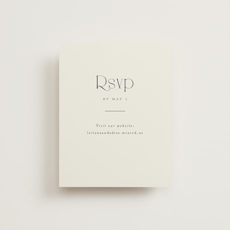 RSVP Online Enclosure Cards