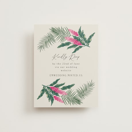 RSVP Online Enclosure Cards