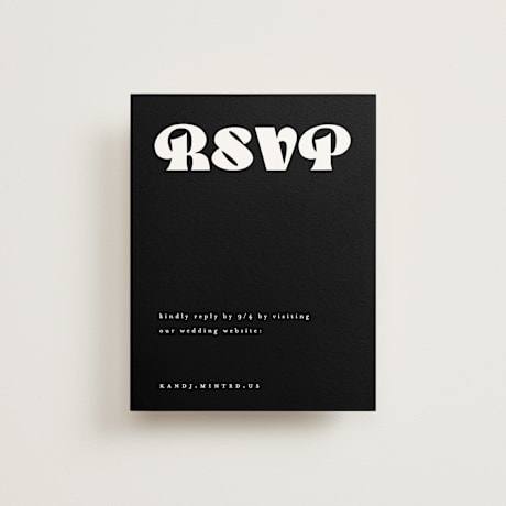 RSVP Online Enclosure Cards