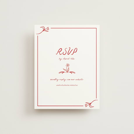 RSVP Online Enclosure Cards