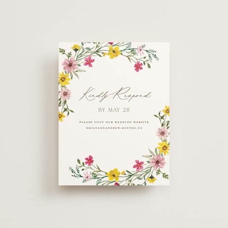 RSVP Online Enclosure Cards