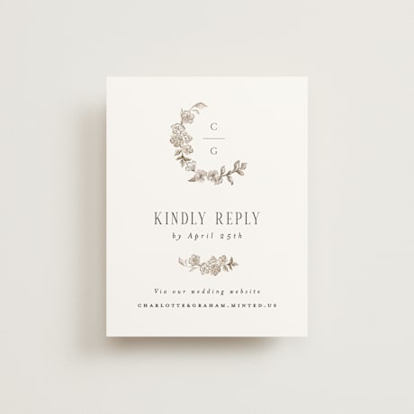 RSVP Online Enclosure Cards