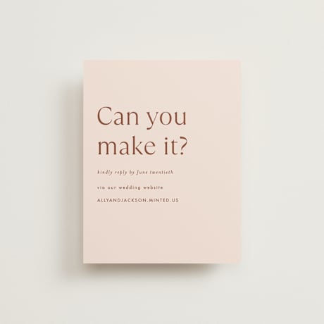 RSVP Online Enclosure Cards