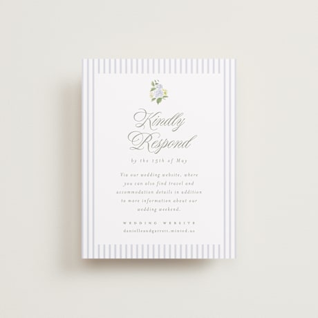 RSVP Online Enclosure Cards