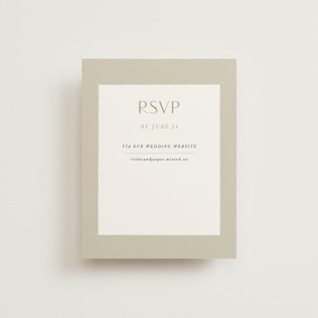 RSVP Online Enclosure Cards