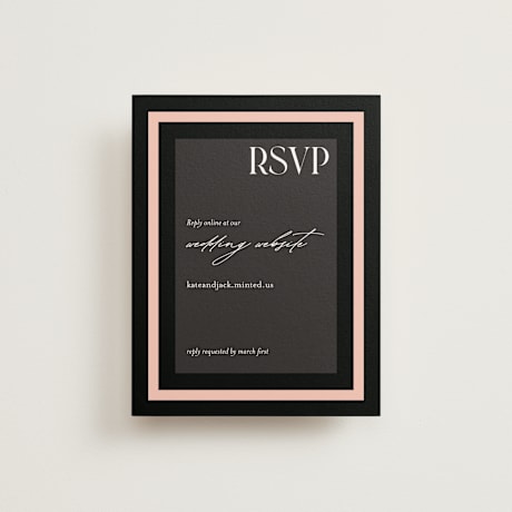 RSVP Online Enclosure Cards