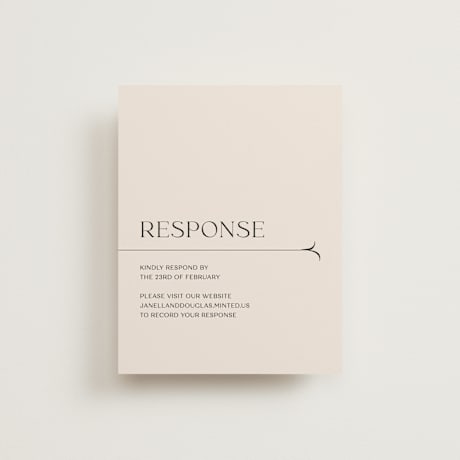 RSVP Online Enclosure Cards