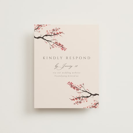 RSVP Online Enclosure Cards