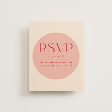 RSVP Online Enclosure Cards