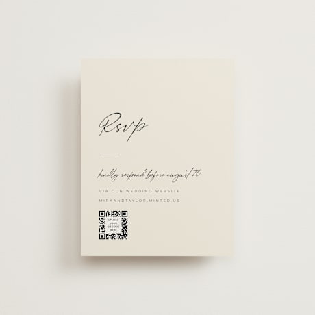 RSVP Online Enclosure Cards