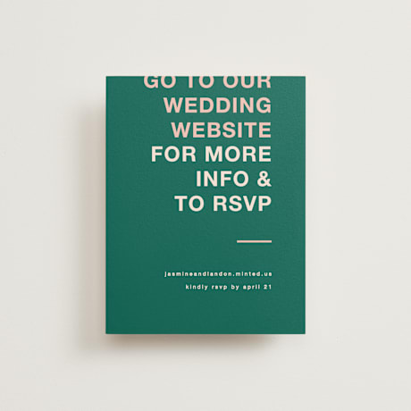 RSVP Online Enclosure Cards