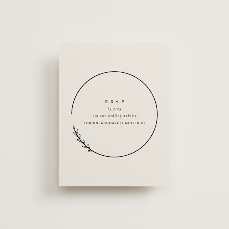 RSVP Online Enclosure Cards