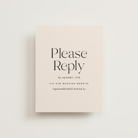 RSVP Online Enclosure Cards