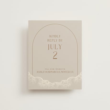 RSVP Online Enclosure Cards