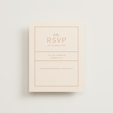 RSVP Online Enclosure Cards