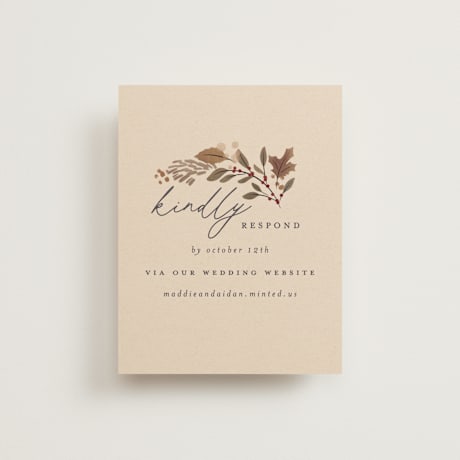 RSVP Online Enclosure Cards
