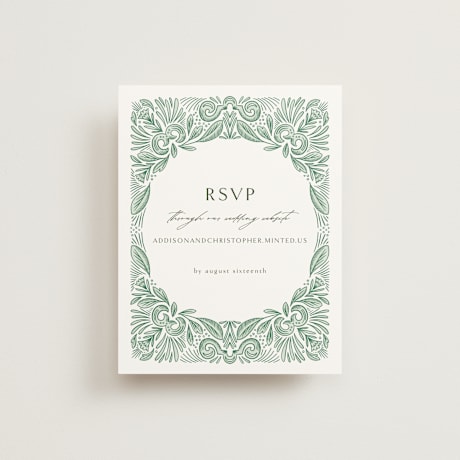 RSVP Online Enclosure Cards
