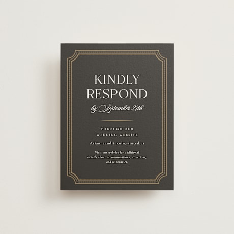 RSVP Online Enclosure Cards
